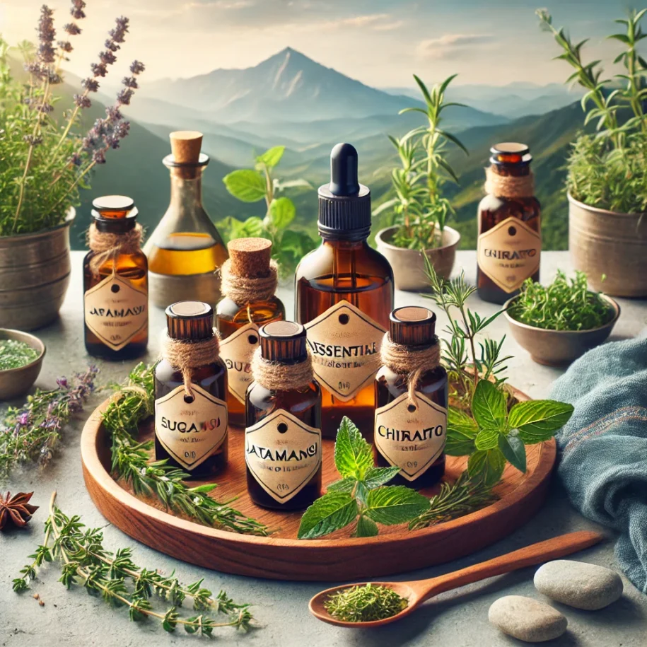 Herbs essential oils from Nepal